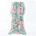 Floral Digital Prints Soft Chiffon Georgette Fabric